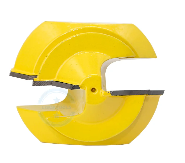 L-N017-6 1PC Large 45 Degree Lock Miter Router Bit Anti-kickback 1/2 Inch Shank Stock 1 Tenon Cutter for Woodworking