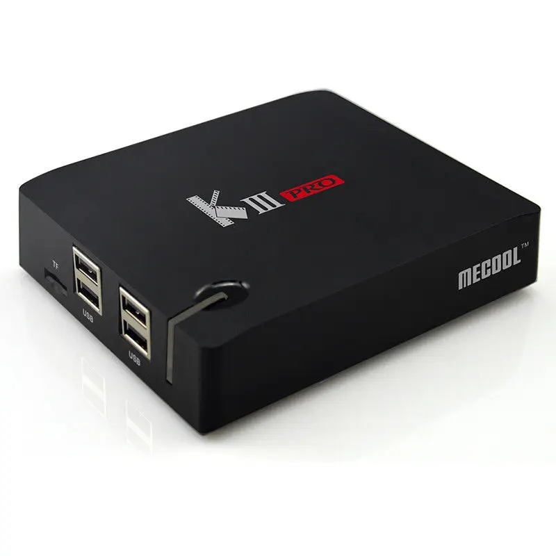 KIII Pro DVB-T2 Android Satellite TV Box Internet 3G 16G Amlogic S912 Octa Core 4K H.265 Dual Band WiFi BT 4.0 Media Player