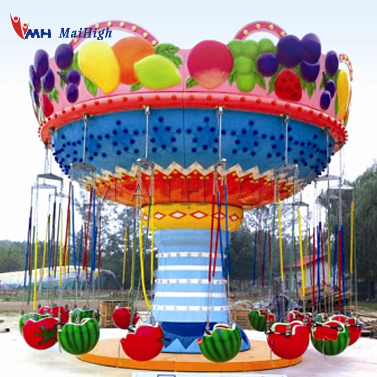 Carnival games children equipment watermelon flying chair for sale