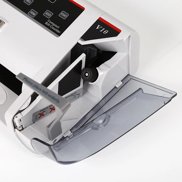 V10 portable money counter and detector for most currency