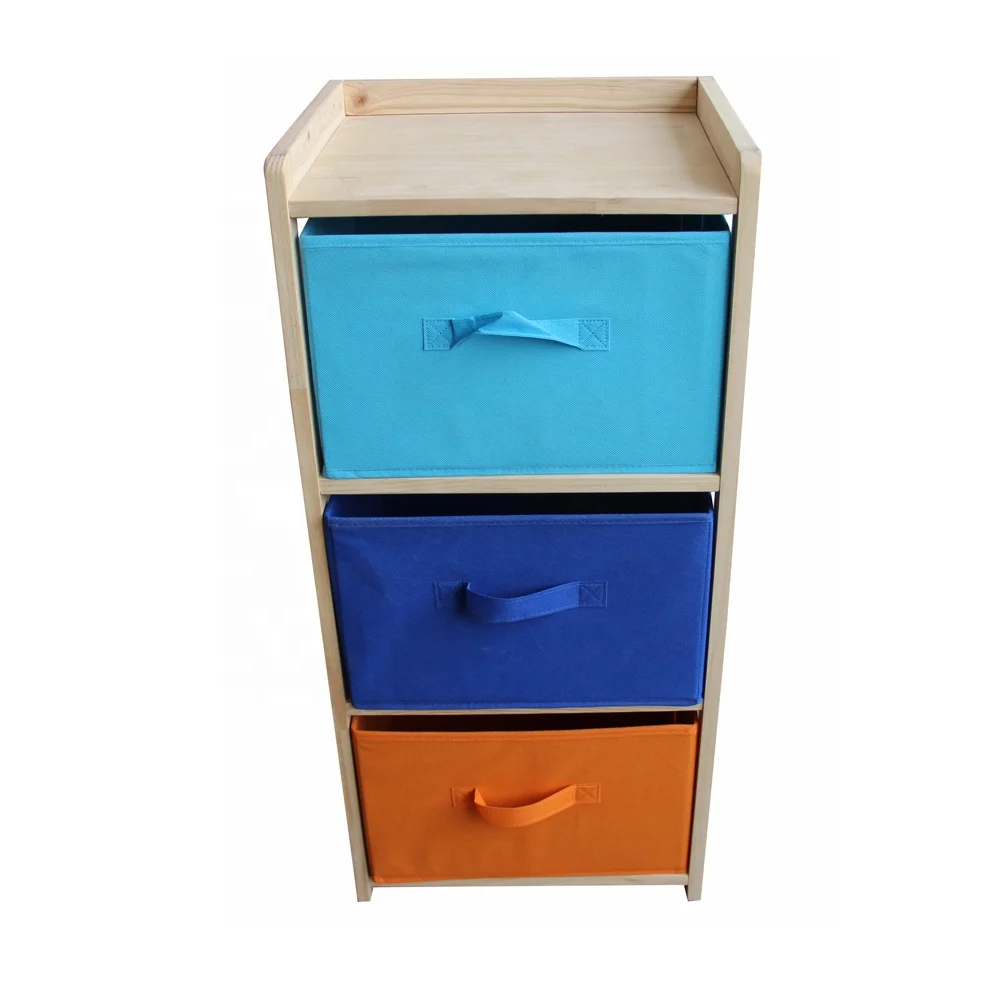 Кухонные стеллажи из нетканого материала с 3 шинами