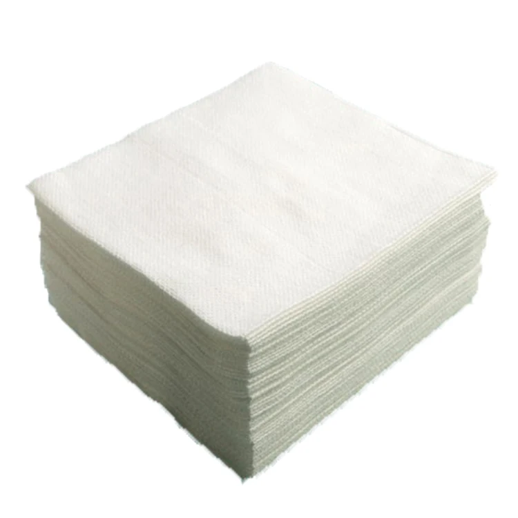 Aperture 100% rayon spunlace nonwoven fabric for medical wipes