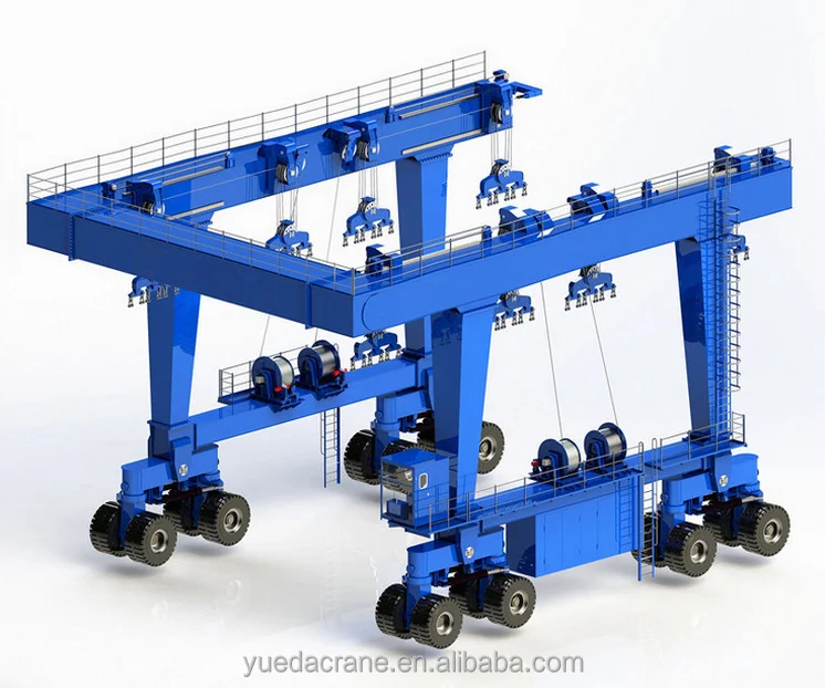Mobile boat lift gantry crane boat lifting cranes for sale