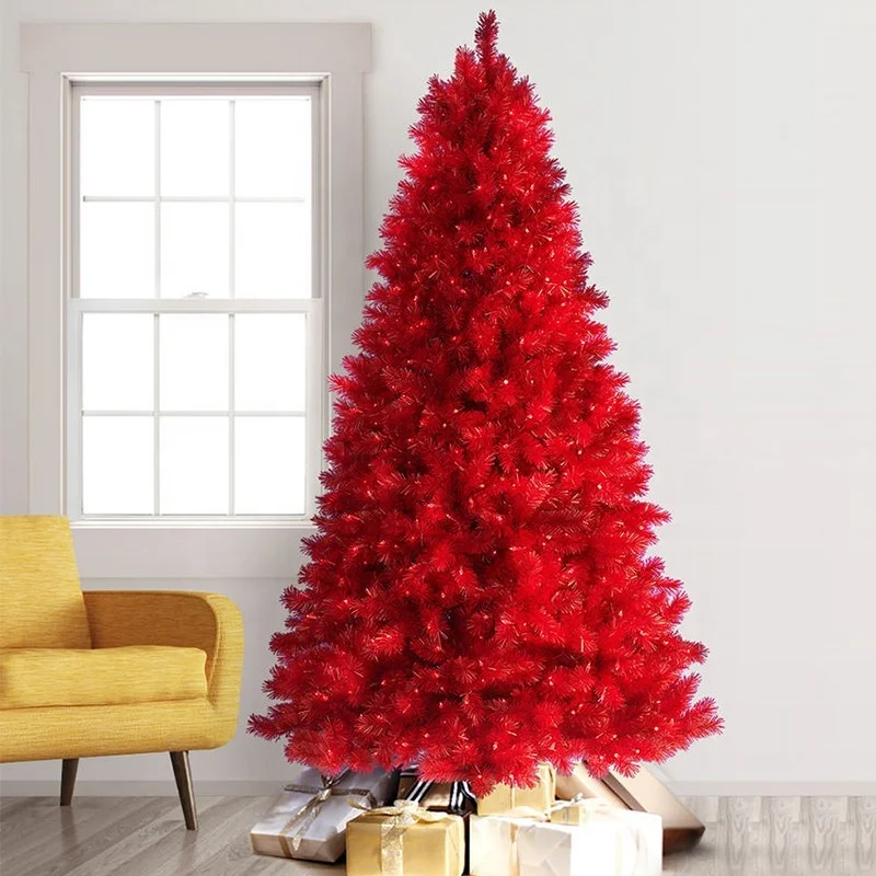 Christmas Ornaments Wholesale Artificial Pre Lit Tree spiral LED lighted Fiber Optical Christmas Tree 6ft