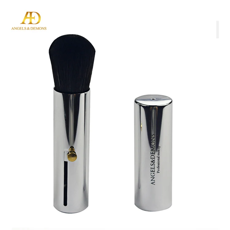 Custom Retractable Round Kabuki Powder Single Makeup Brush