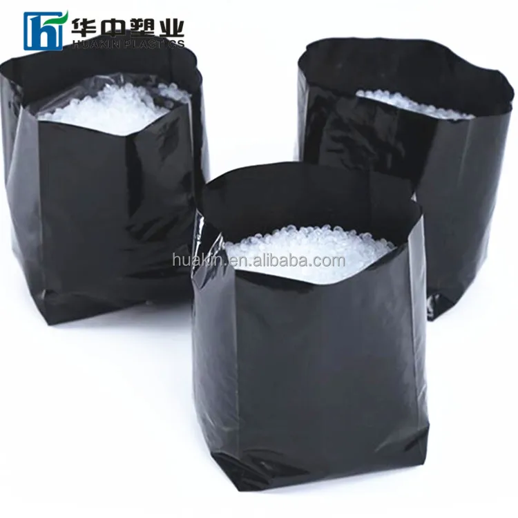 1 gal 2 gal 3gal 5gal 10gal black plastic grow planting greenhouse vegetable nursery bags