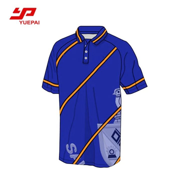Wholesale dye sublimation blank cricket shirt custom cricket jersey for team