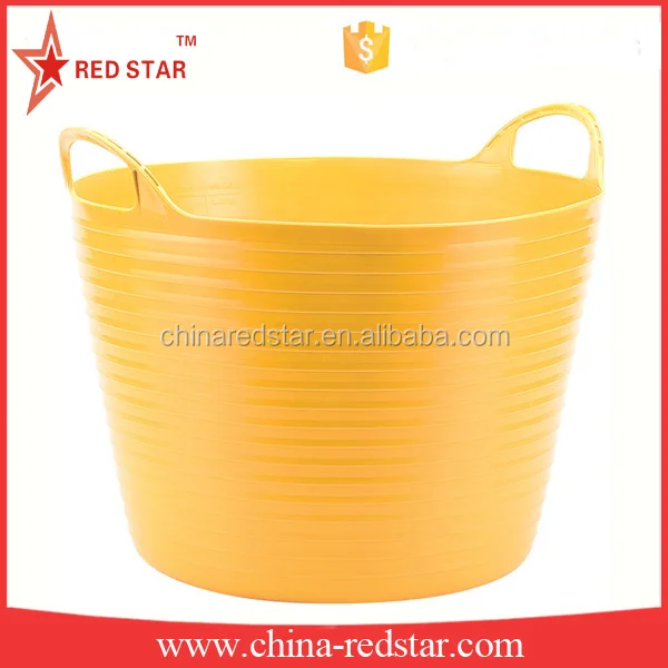 35L Hand-Hold Plastic Flexible Garden Buckets