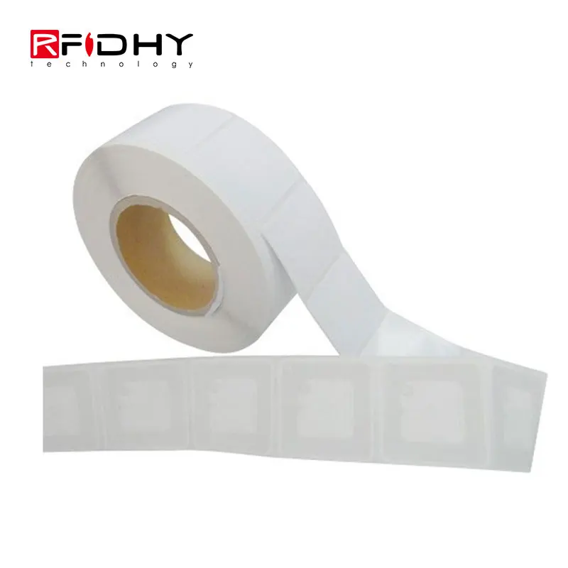 Рулон на заказ, заводская цена, RFID, Белая пустая этикетка для зебры