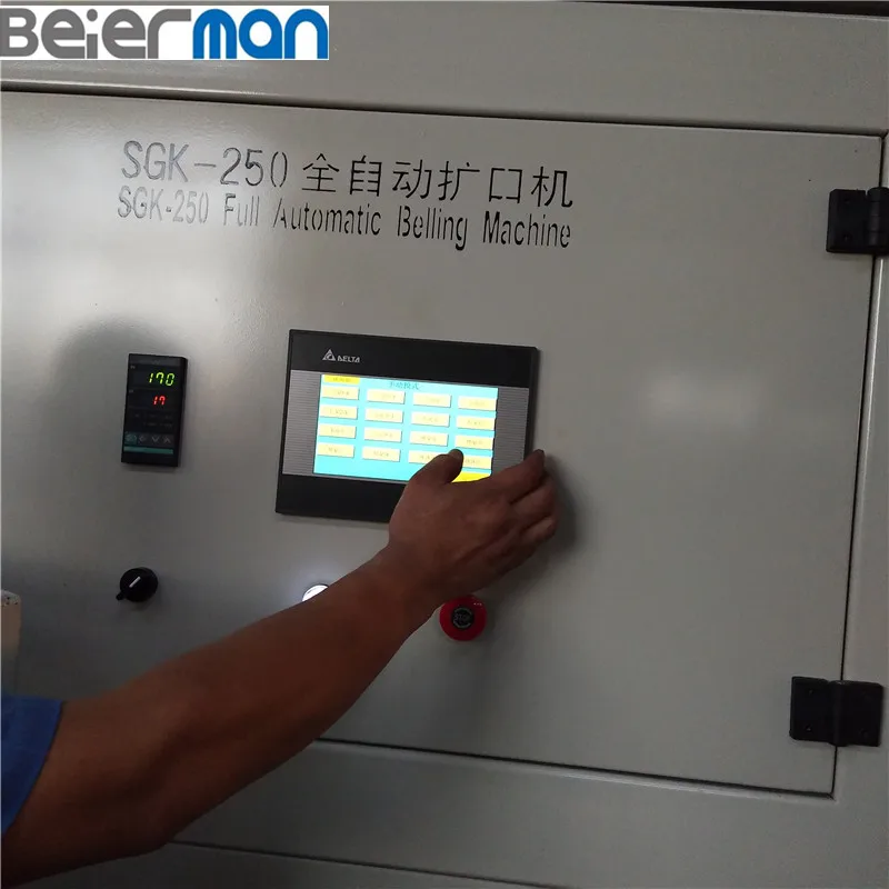 50-250mm PVC automatic pipe belling machine