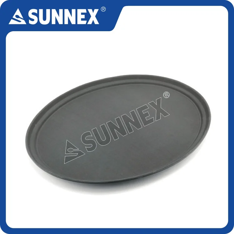 Овальный поднос из коричневого стекловолокна SUNNEX 56x67, 5 см/22x26,5 дюйма, низкая цена