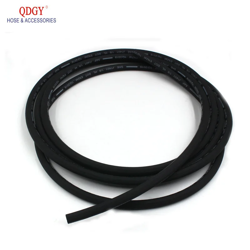 Automobile SAE J1401 Fiber Braided Hydraulic Rubber Brake Hose