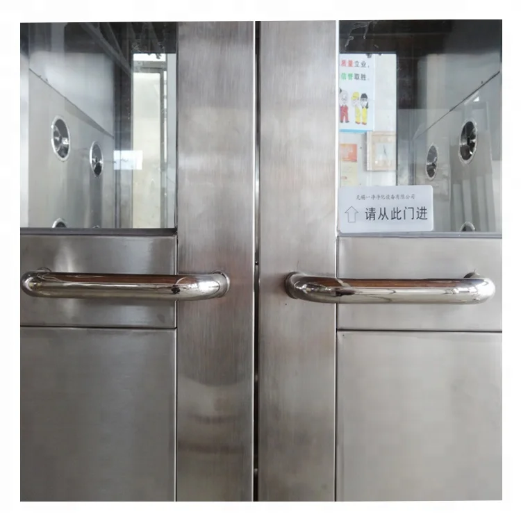 Manual door manually operation door cargo airshower clean room