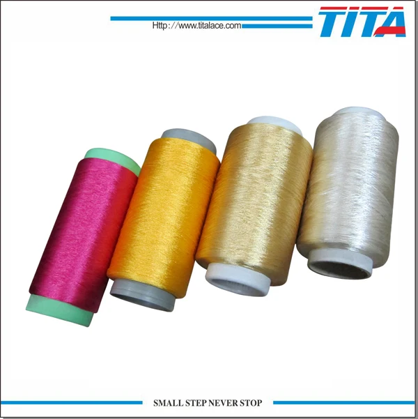 China supplier 100% polyester twisted yarn 150d AA grade low MOQ