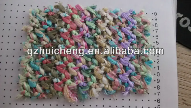 
Raschel RM6F mesh plastic bag net fabrics warp knitting machine 