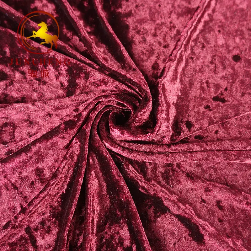 retro and nobel style soft ice crush velvet fabric upholstery