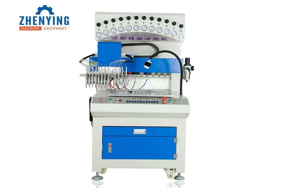 Suitable for plastic children toys dispensing production line drip plastic machine