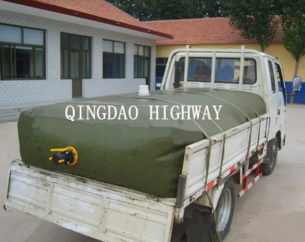 Durable flex tank container for gasoline, diesel oil storage and transport