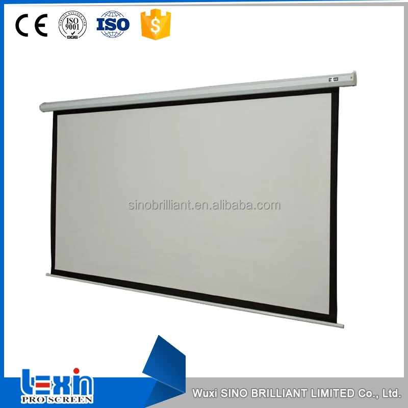 Специализируется на производстве электрические ткань LED моторизованный проекционный экран