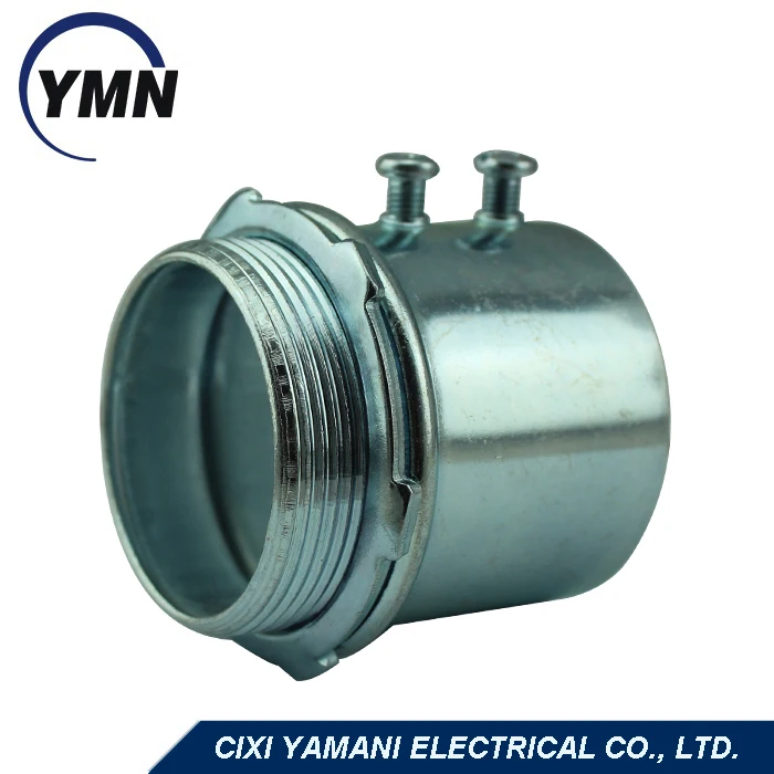 Factory Price Zinc Plated Steel EMT Connector