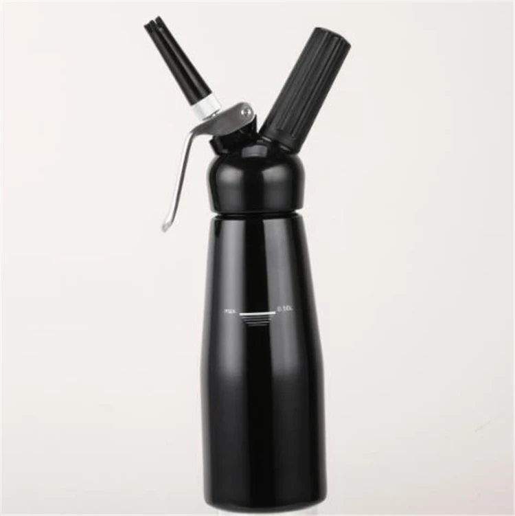 250 мл Алюминиевая крем машинки для стрижки волос молокосос крекер картриджи для торт Топпинг для производства мороженого