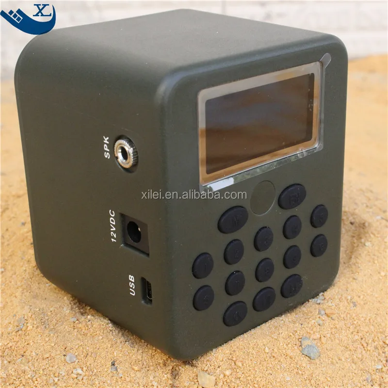 Wholesale Netherlands Outdoor Hunting Decoys High-Power 210 Bird Sounds Bird Caller Mp3 100-200M Remote Control Sound 50W Louds