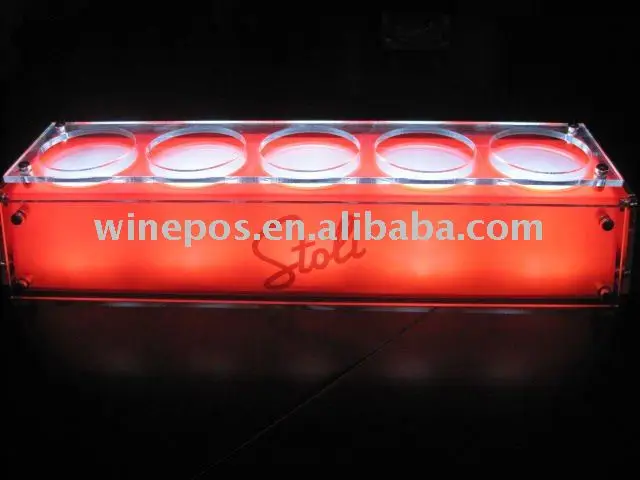 LED base, tanqueray LED base, tanqueray bottle display