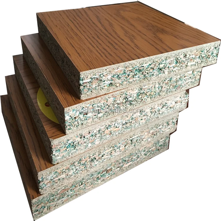 
best selling top quality melamine laminated particle board/cheap chipboard for furniture 