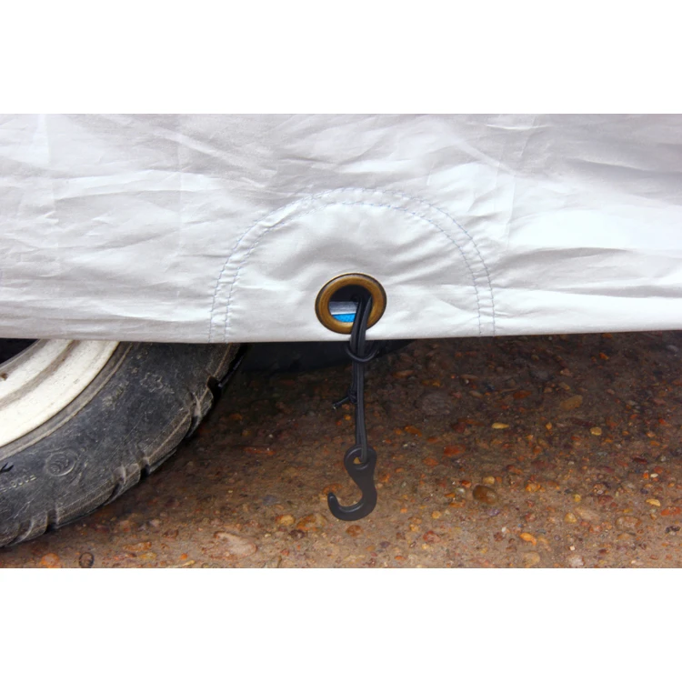 Outdoor Waterproof cover for motorcycle with Lock Hole