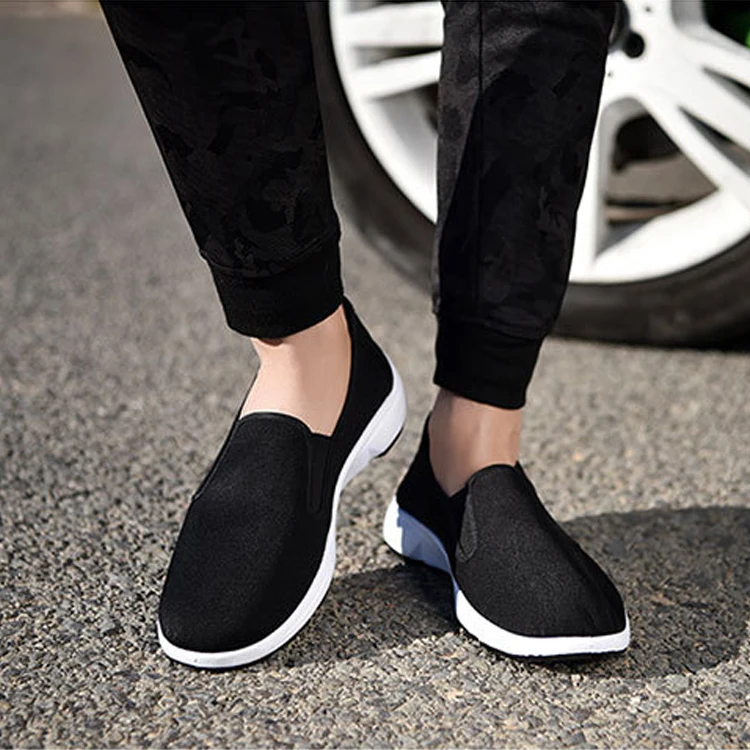 Men Outdoor non-slip Thick sole Casual Canvas Shoes