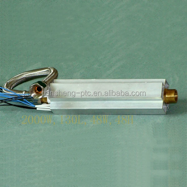 stainless steel tube PTC transflux water heater