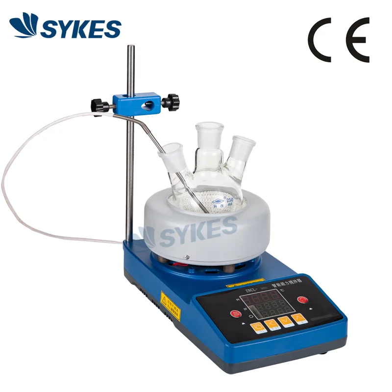 Европейским сертификатом соответствия, 50 ~ 5000 мл лаборатории интеллигентая (ый) ЖК-дисплей цифровой помешивающая электрическая нагревательная хламида ZNCL-TS серии