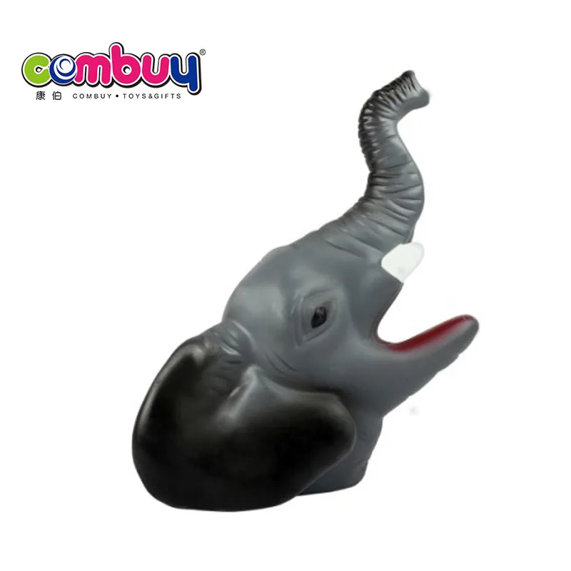 Animals hand toys pretend kids play puppet elephant