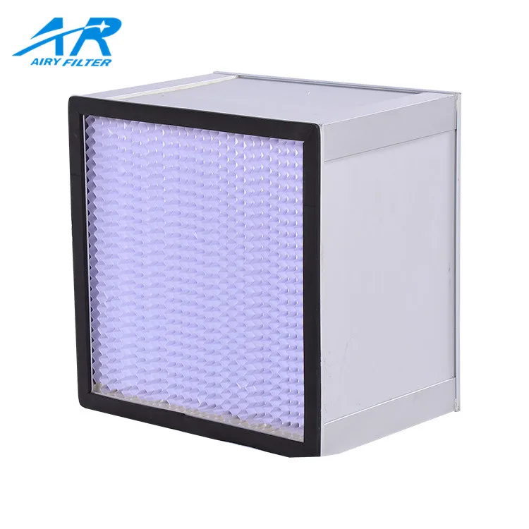 Hepa 12 Wahable pleated  Filter with 3 micron for Clean Room