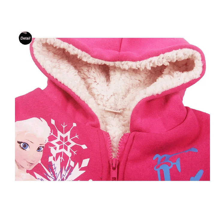 New arrival Winter  Casual Children Kids Girls Jackets Coat Full Sleeve Teenager Girl Coat With Hooded Thick Clothing