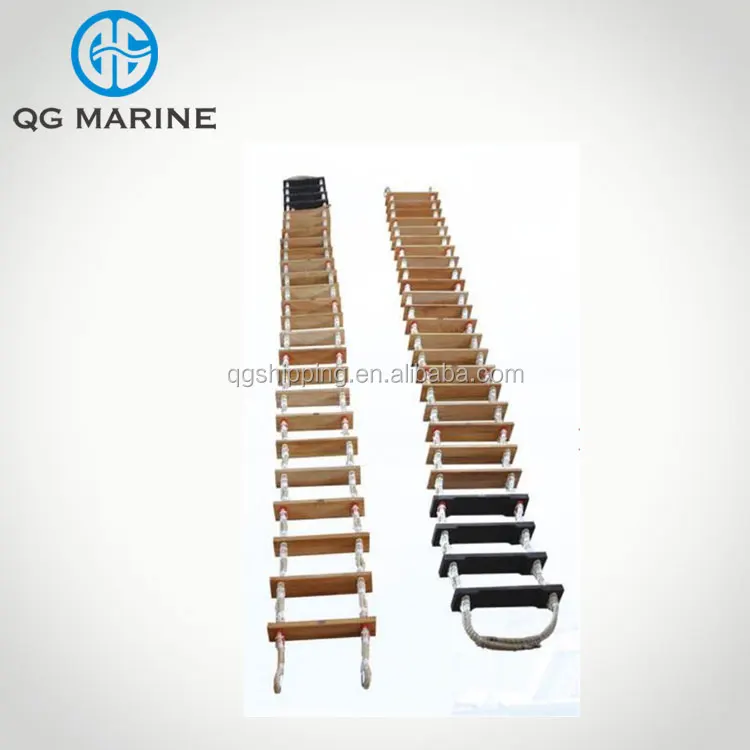 Best design boat escape rope ladders, ship climbing rope ladder