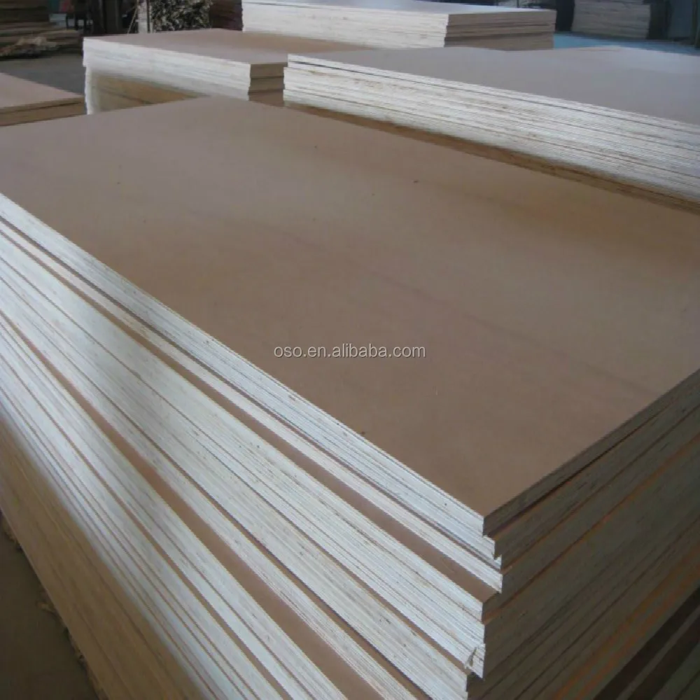 Veneered MDF board Agathis faced Bintangor faced Okoume faced plywood marine plywood for furniture commercial plywood