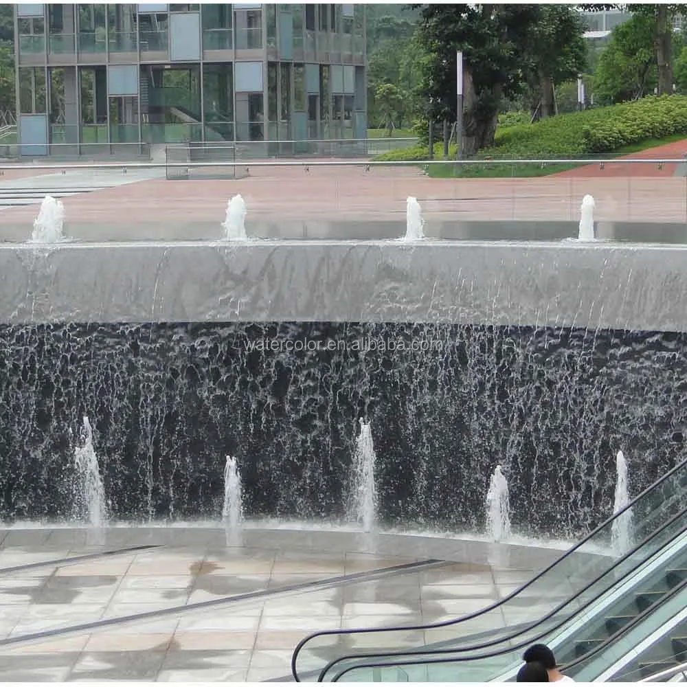 Artificial Waterfall Water Curtain Outdoor Water Fountain