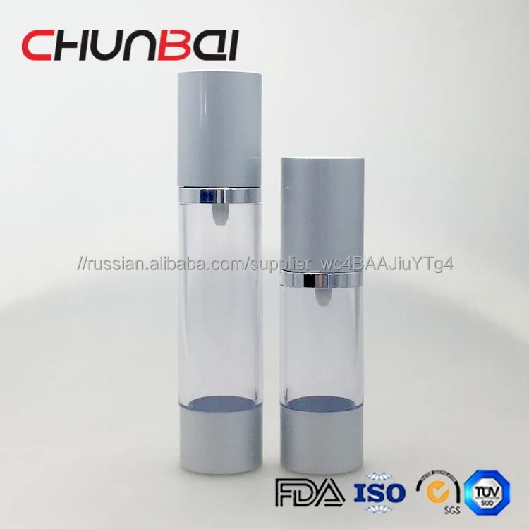 20 30 50 100 мл жидкий крем косметический бутылку безвоздушного бутылки с ленты насос/ спрей Cap