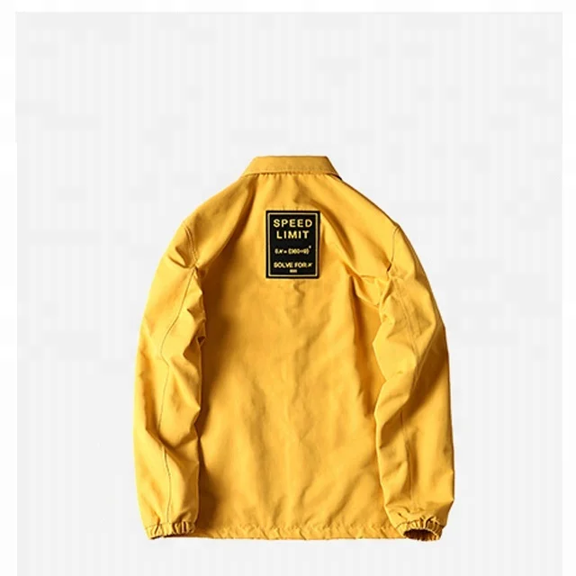 2022 Hot sale Custom Made waterproof Coaches jacket for Men