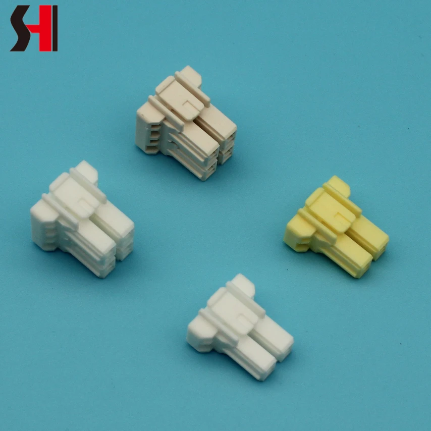 AMP 1376388  1376392 5.0MM pitch 4P  2 PIN electrical terminal male double row   connector plug  housing