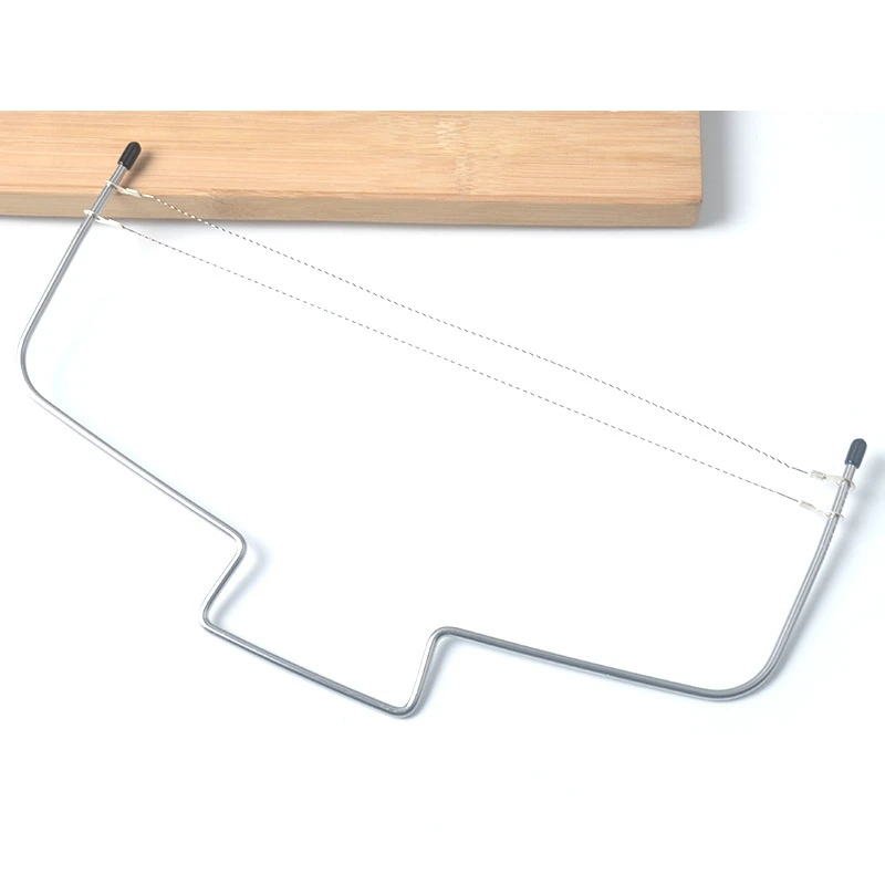 Stainless Steel 2 Wires Cake Layer Slicer / Cake Cutting Wire/ Bread Cutter