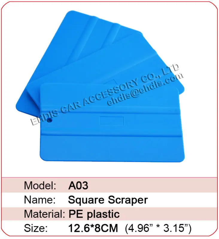 обои установить лезвия скребка 12.6x8cm квадратные пластиковые ракеля