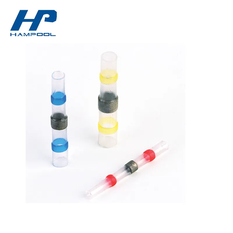 красный водонепроницаемый soldersleeve терминал разъем провод соединений