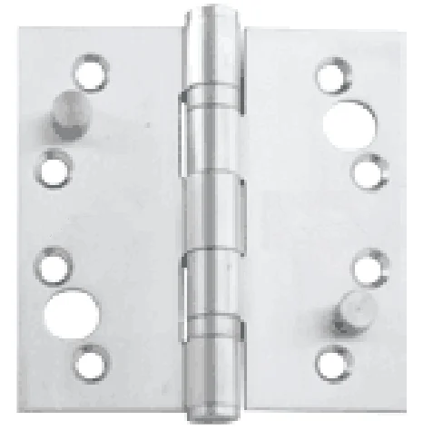 SECURITY HINGE BALL BEARING BUTT HINGE WITH DOUBLE BOLT STUD STAINLESS STEEL SS 304 FIRE DOOR SECURITY HINGE