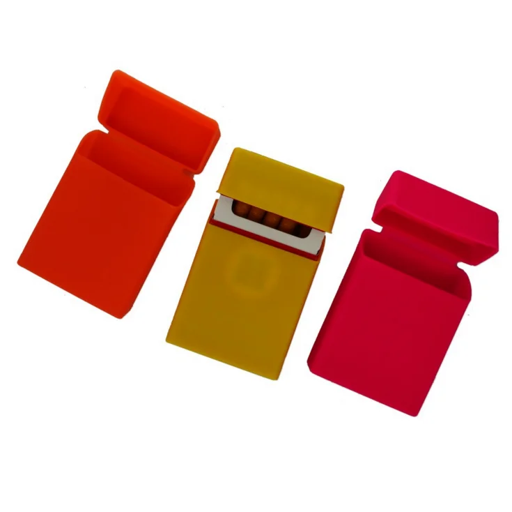 
Custom new design unisex wholesale waterproof silicone cigarette case 