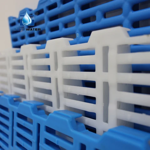 Durable pig/swine animal plastic slatted flooring for goat house farm equipment plastic tiles floor mats