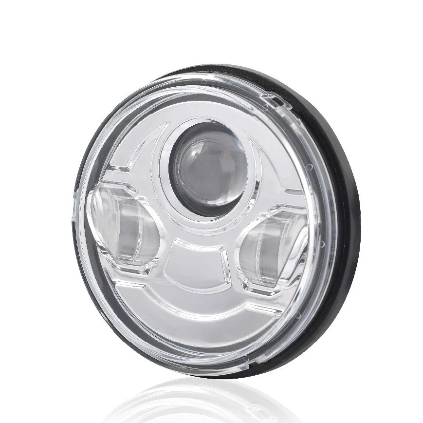 5 3/4 Inch Clear PC Lens Round DOT Auto Car High Beam Headlamp LED Headlight Truck Trailer