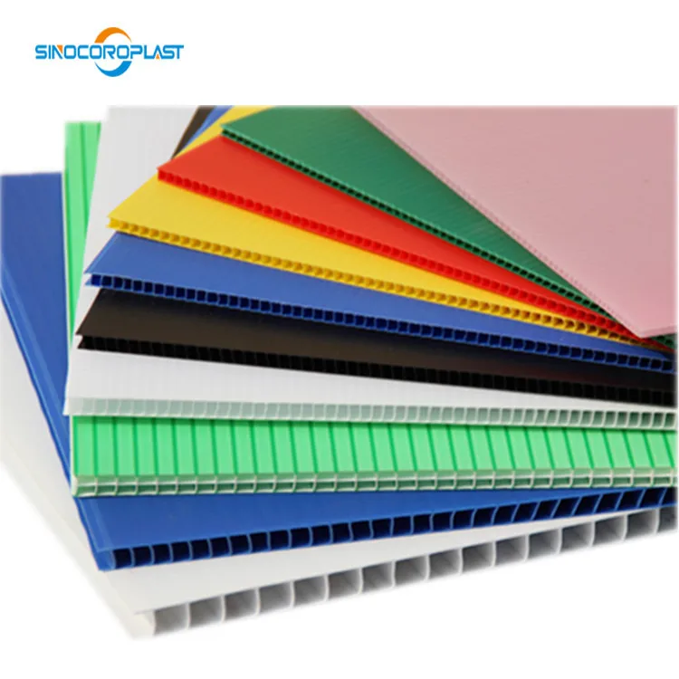 Coroplast Plastic Corrugated Board  Pp Board Cardboard Sheets  Corrugated