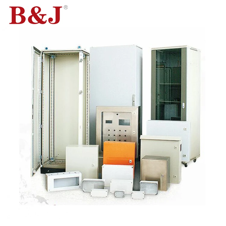 B&J Outdoor Metal Power Distribution Floor Standing Cabinet